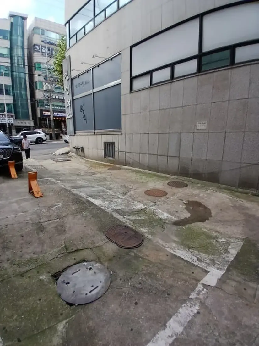 상가주차장 볼라드 설치